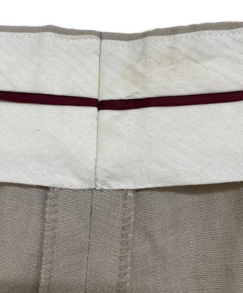 HERMES（エルメス）HERMES (エルメス) スラックス ベージュ サイズ:52の古着・服飾アイテム