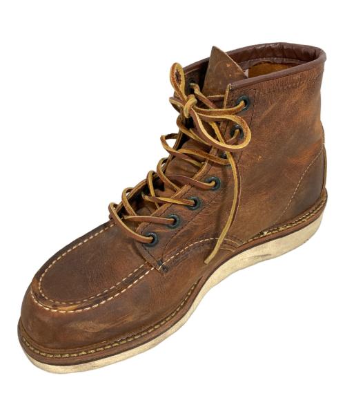 RED WING（レッドウィング）RED WING (レッドウィング) 6-inch Classic Moc ブラウン サイズ:26.0の古着・服飾アイテム