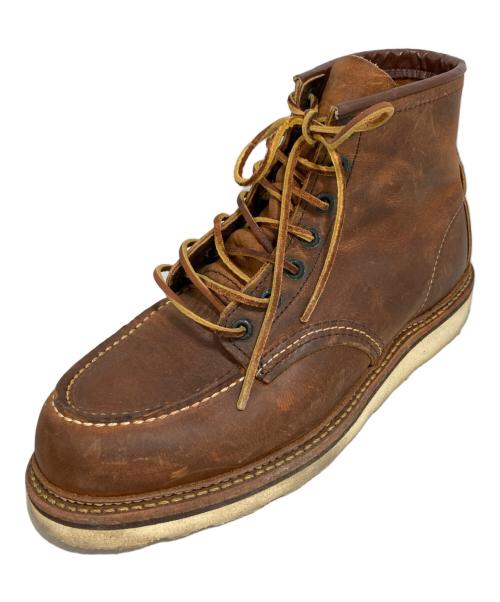 RED WING（レッドウィング）RED WING (レッドウィング) 6-inch Classic Moc ブラウン サイズ:26.0の古着・服飾アイテム