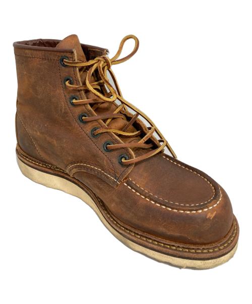 RED WING（レッドウィング）RED WING (レッドウィング) 6-inch Classic Moc ブラウン サイズ:26.0の古着・服飾アイテム