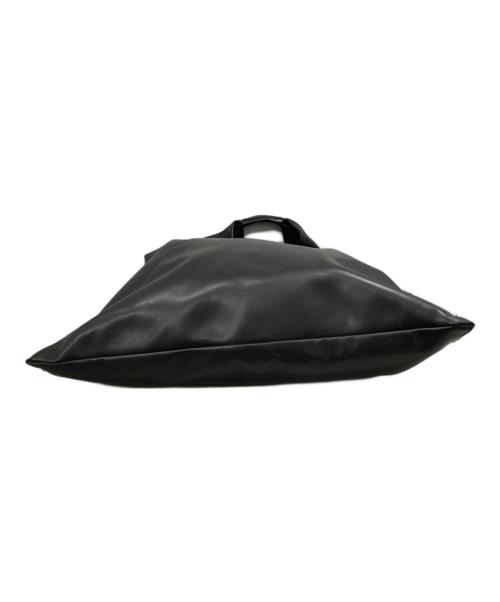 MM6 Maison Margiela（エムエムシックスメゾンマルジェラ）MM6 Maison Margiela (エムエムシックスメゾンマルジェラ) レザー ジャパニーズトートバッグ ブラックの古着・服飾アイテム