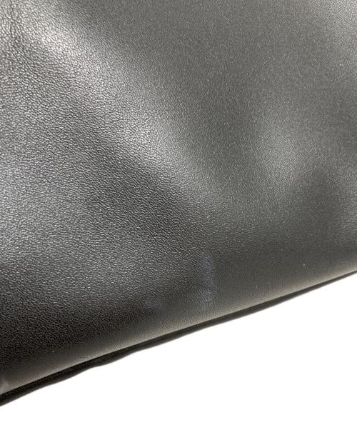 MM6 Maison Margiela（エムエムシックスメゾンマルジェラ）MM6 Maison Margiela (エムエムシックスメゾンマルジェラ) レザー ジャパニーズトートバッグ ブラックの古着・服飾アイテム