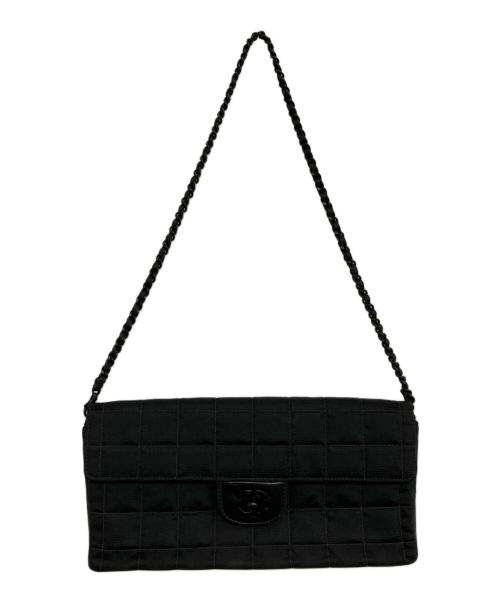 CHANEL（シャネル）CHANEL (シャネル) チェーンショルダーバッグ ブラックの古着・服飾アイテム