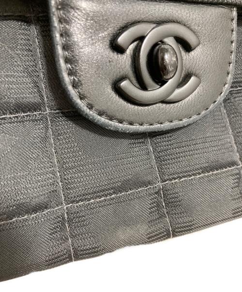 CHANEL（シャネル）CHANEL (シャネル) チェーンショルダーバッグ ブラックの古着・服飾アイテム