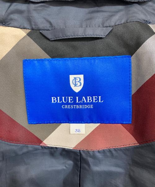 BLUE LABEL CRESTBRIDGE（ブルーレーベルクレストブリッジ）BLUE LABEL CRESTBRIDGE (ブルーレーベルクレストブリッジ) ダウンジャケット ネイビー サイズ:38の古着・服飾アイテム