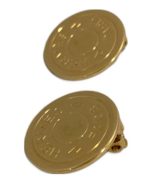 HERMES（エルメス）HERMES (エルメス) セリエイヤリング ゴールドの古着・服飾アイテム