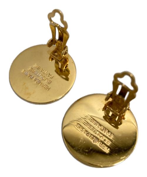 HERMES（エルメス）HERMES (エルメス) セリエイヤリング ゴールドの古着・服飾アイテム