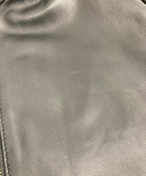 Adam et Rope（アダム エ ロペ）Adam et Rope (アダム エ ロペ) シングルライダースジャケット ブラック サイズ:Lの古着・服飾アイテム