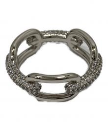 Daniel Wellington（ダニエルウェリントン）の古着「crystal link ring」｜シルバー