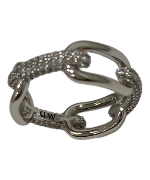 Daniel Wellington（ダニエルウェリントン）Daniel Wellington (ダニエルウェリントン) crystal link ring シルバー サイズ:　の古着・服飾アイテム