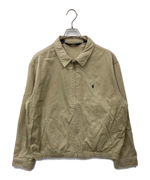 POLO RALPH LAUREN（ポロ・ラルフローレン）POLO RALPH LAUREN (ポロ・ラルフローレン) スイングトップ ベージュ サイズ:Lの古着・服飾アイテム