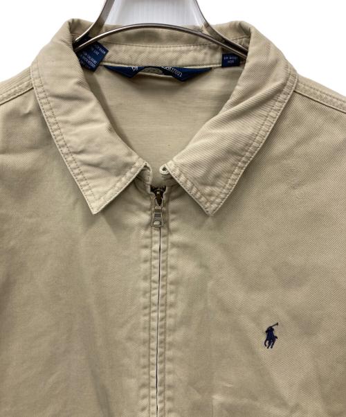 POLO RALPH LAUREN（ポロ・ラルフローレン）POLO RALPH LAUREN (ポロ・ラルフローレン) スイングトップ ベージュ サイズ:Lの古着・服飾アイテム