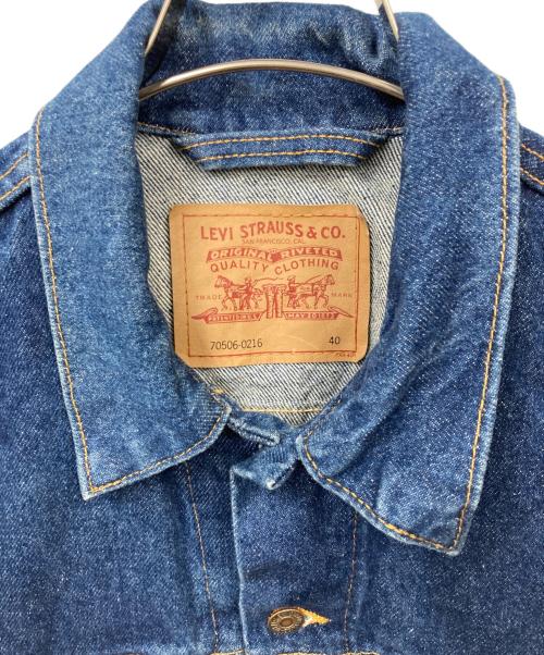 LEVI'S（リーバイス）LEVI'S (リーバイス) デニムジャケット インディゴ サイズ:40の古着・服飾アイテム