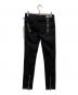 DIESEL (ディーゼル) スカルデニムパンツ ブラック サイズ:W25：8000円