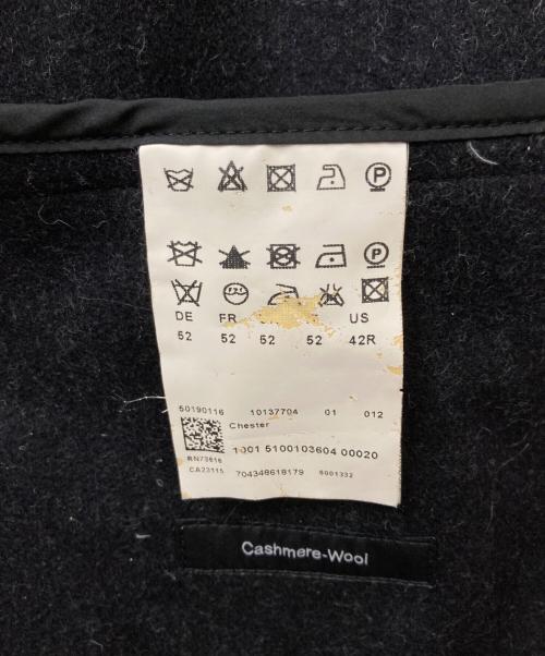 BOSS HUGO BOSS（ボス ヒューゴボス）BOSS HUGO BOSS (ボス ヒューゴボス) カシミアウールジャケット ブラック サイズ:52の古着・服飾アイテム