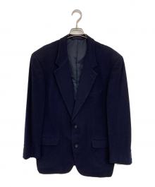 MIYAKE DESIGN STUDIO issey miyake（ミヤケデザインスタジオ イッセイミヤケ）の古着「ウールジャケット」｜ネイビー
