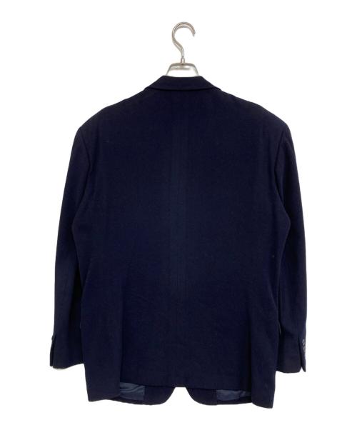MIYAKE DESIGN STUDIO issey miyake（ミヤケデザインスタジオ イッセイミヤケ）MIYAKE DESIGN STUDIO issey miyake (ミヤケデザインスタジオ イッセイミヤケ) ウールジャケット ネイビー サイズ:6-95の古着・服飾アイテム