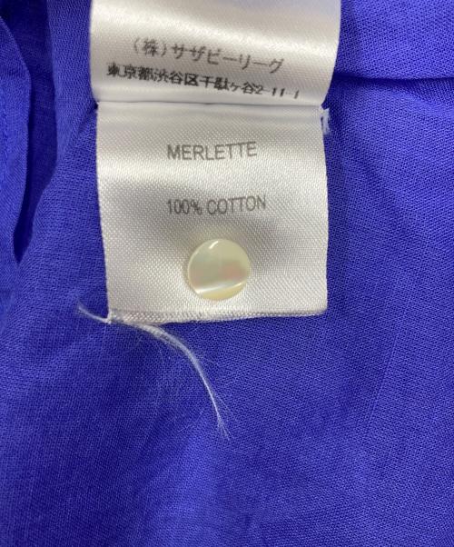 merlette（マーレット）Merlette (マーレット) ワンピース ブルー サイズ:XSの古着・服飾アイテム