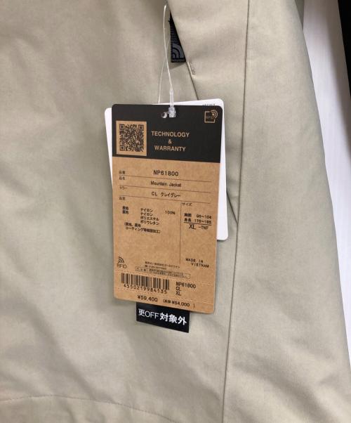 THE NORTH FACE（ザ ノース フェイス）THE NORTH FACE (ザ ノース フェイス) MOUNTAIN JACKET ベージュ サイズ:XL 未使用品の古着・服飾アイテム