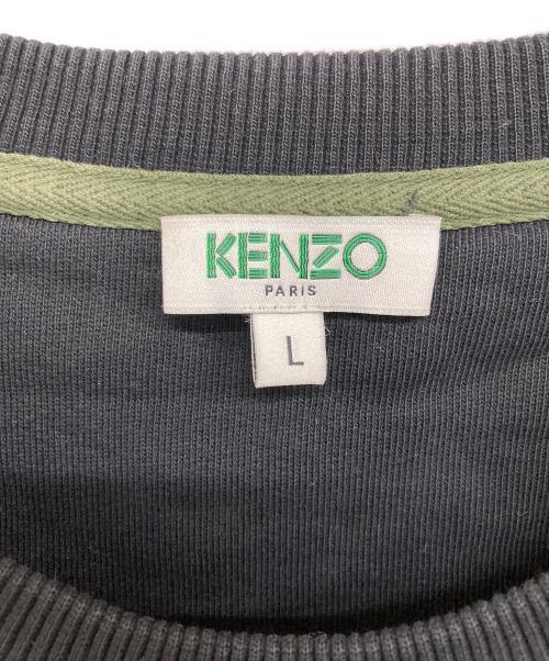 KENZO（ケンゾー）KENZO (ケンゾー) タイガークラシックスウェットシャツドレス ブラック サイズ:Lの古着・服飾アイテム