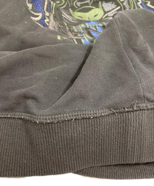 KENZO（ケンゾー）KENZO (ケンゾー) タイガークラシックスウェットシャツドレス ブラック サイズ:Lの古着・服飾アイテム