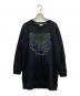 KENZO（ケンゾー）の古着「タイガークラシックスウェットシャツドレス」｜ブラック
