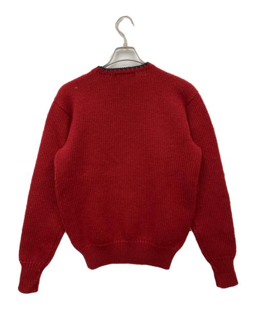 POLO RALPH LAUREN（ポロ・ラルフローレン）POLO RALPH LAUREN (ポロ・ラルフローレン) ニット レッド サイズ:Mの古着・服飾アイテム