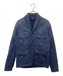 POLO RALPH LAUREN（ポロ・ラルフローレン）の古着「キルティング テーラードジャケット」｜ネイビー