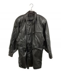 中古・古着通販】INTERMEZZO (インターメッツォ) レザートレンチコート