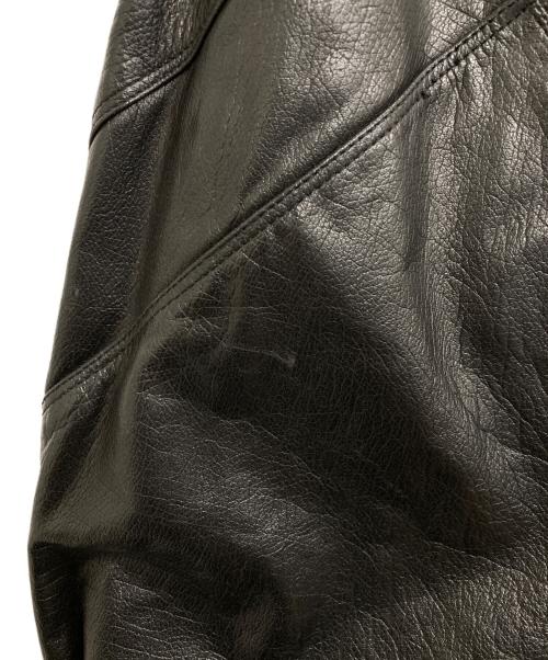 marc buchanan Pelle Pelle（ペレ ペレ マーク ブキャナン）marc buchanan Pelle Pelle (ペレ ペレ マーク ブキャナン) レザーコート ブラック サイズ:表記なしの古着・服飾アイテム