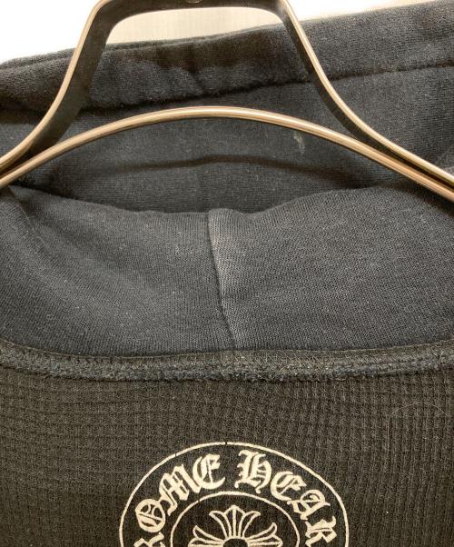 CHROME HEARTS（クロムハーツ）CHROME HEARTS (クロムハーツ) FOTI マハリアプリント裏地サーマルジップパーカー ネイビー サイズ:Mの古着・服飾アイテム