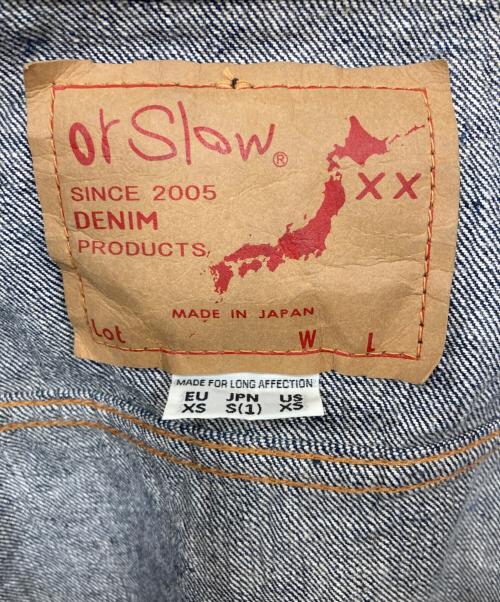 orSlow（オアスロウ）orSlow (オアスロウ) デニムジャケット インディゴ サイズ:Sの古着・服飾アイテム