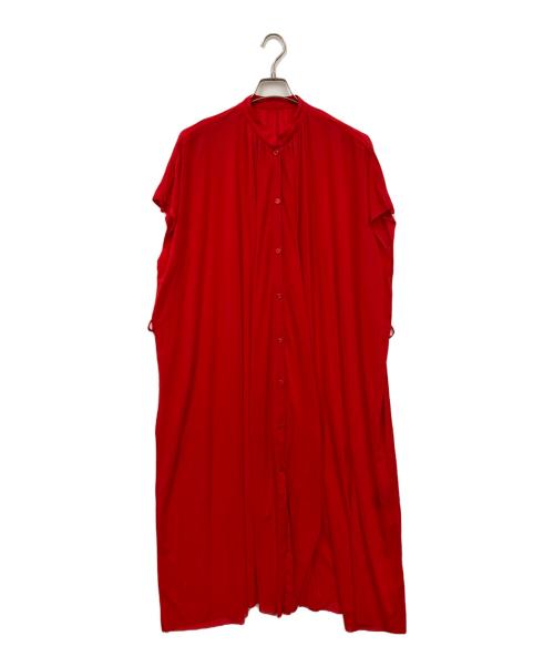 VIVIENNE TAM（ヴィヴィアンタム）VIVIENNE TAM (ヴィヴィアンタム) ロングワンピース レッド サイズ:38の古着・服飾アイテム