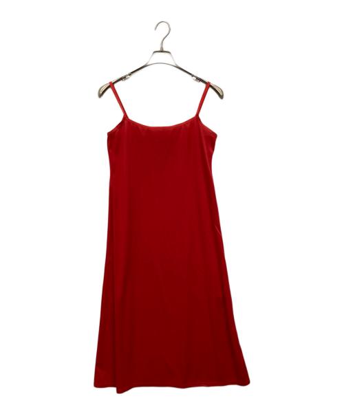 VIVIENNE TAM（ヴィヴィアンタム）VIVIENNE TAM (ヴィヴィアンタム) ロングワンピース レッド サイズ:38の古着・服飾アイテム