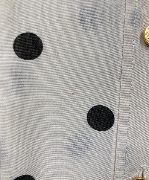 Loulou Willoughby（ルルウィルビー）Loulou Willoughby (ルルウィルビー) オーガンドットウエストリボンワンピース ベージュ サイズ:1の古着・服飾アイテム