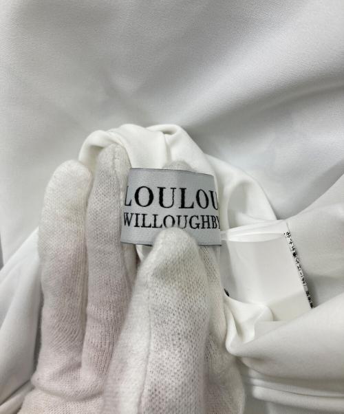 Loulou Willoughby（ルルウィルビー）Loulou Willoughby (ルルウィルビー) ロープリングプリントワンピース ホワイト サイズ:1の古着・服飾アイテム