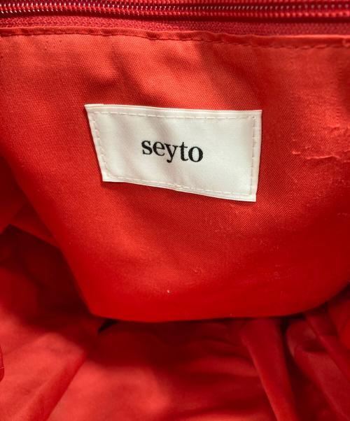 seyto（セイト）seyto (セイト) ワンショルダーバッグ レッドの古着・服飾アイテム