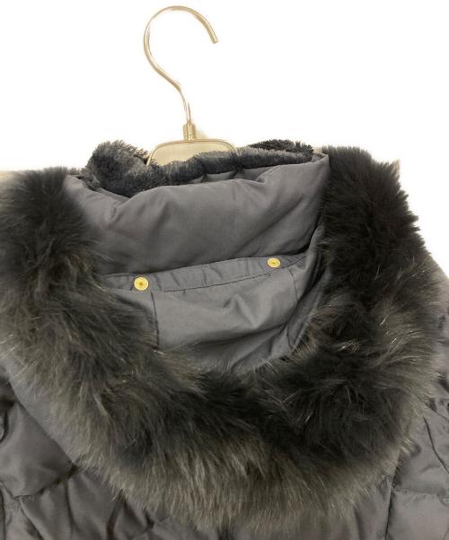 INDIVI（インディヴィ）INDIVI (インディヴィ) ダウンコート ネイビー サイズ:36の古着・服飾アイテム