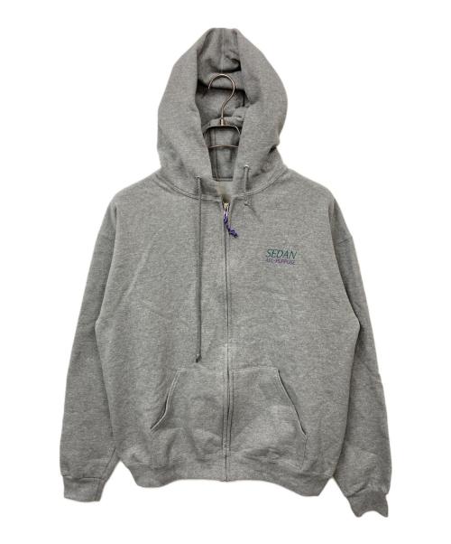SEDAN ALL-PURPOSE（セダンオールパーパス）SEDAN ALL-PURPOSE (セダンオールパーパス) パーカー グレー サイズ:Lの古着・服飾アイテム