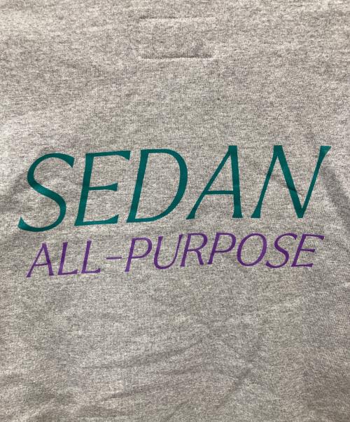 SEDAN ALL-PURPOSE（セダンオールパーパス）SEDAN ALL-PURPOSE (セダンオールパーパス) パーカー グレー サイズ:Lの古着・服飾アイテム