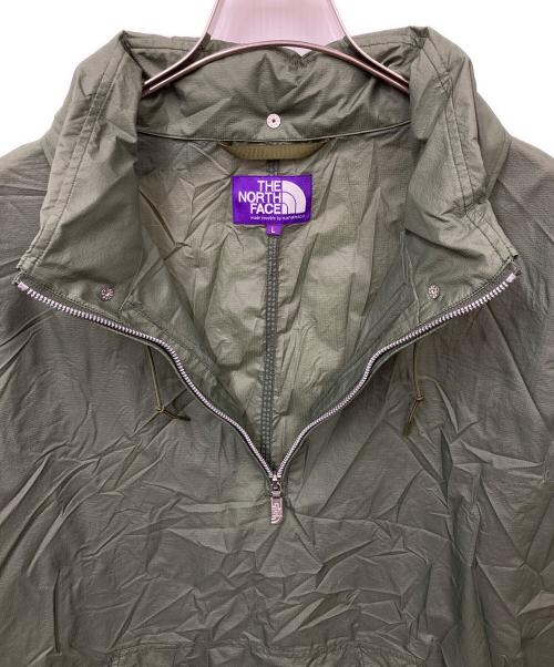 THE NORTHFACE PURPLELABEL（ザ・ノースフェイス パープルレーベル）THE NORTHFACE PURPLELABEL (ザ・ノースフェイス パープルレーベル) ナイロンパーカー カーキ サイズ:Lの古着・服飾アイテム