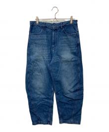 FARAH（ファーラー）の古着「Curved Wide Pants」｜インディゴ