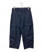 Porter Classicポータークラシック）の古着「CLASSIC DENIM GENE KELLY PANTS」｜ネイビー