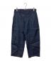 Porter Classic（ポータークラシック）の古着「CLASSIC DENIM GENE KELLY PANTS」｜ネイビー