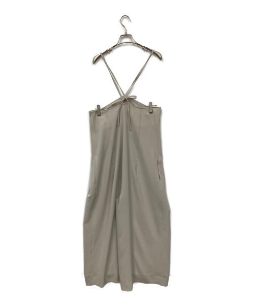 Louren（ローレン）louren (ローレン) drape wide all in one/ドレープワイドオールインワン ベージュ サイズ:Sの古着・服飾アイテム