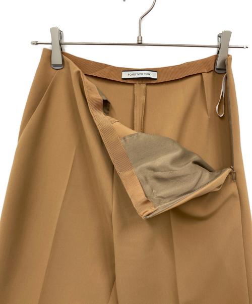 FOXEY（フォクシー）FOXEY (フォクシー) スラックス ブラウン サイズ:36の古着・服飾アイテム