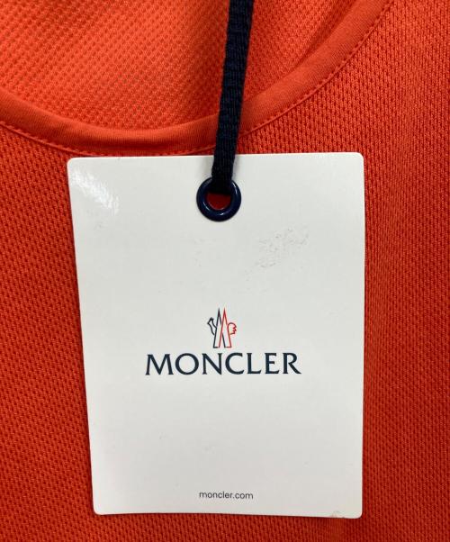 MONCLER（モンクレール）MONCLER (モンクレール) ノースリーブカットソー オレンジ サイズ:Sの古着・服飾アイテム