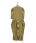AMERI（アメリ）の古着「WAVE WAIST COCOON DRESS」｜ベージュ