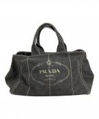 PRADAプラダ）の古着「カナパ トートバッグ」｜グレー