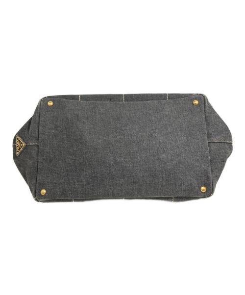 PRADA（プラダ）PRADA (プラダ) カナパ トートバッグ グレー サイズ:実寸サイズにてご確認下さい。の古着・服飾アイテム